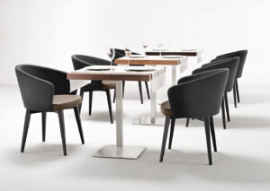 Tips to Choose the Right Furniture for Your Restaurant 1 Restaurants armchairs and tables by Et Al.
